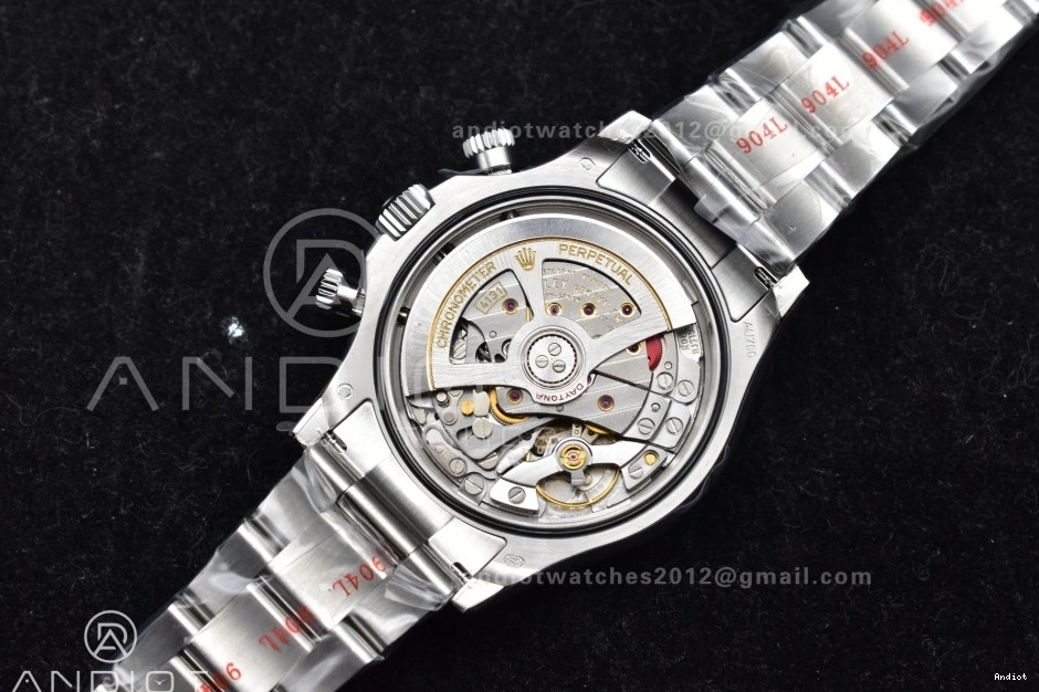 Edition Black Bracelet on V5 126509 Silver Dial 1:1 SS QF SH4131 Best Daytona 1107